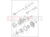 Harley-Davidson 2021 TRIKE TRIKE TRI GLIDE ULTRA  - FLHTCUTG AXLE ASSEMBLY, REAR