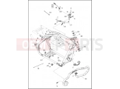 Harley-Davidson 2021 CVO/CUSTOM CVO STREET GLIDE  - FLHXSE FRAME AND JIFFY STAND