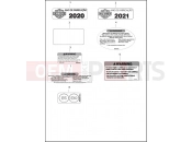 Harley-Davidson 2021 CVO/CUSTOM CVO STREET GLIDE  - FLHXSE LABELS