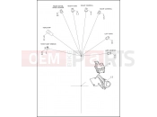 Harley-Davidson 2020 SOFTAIL SOFTAIL FXDR 114  - FXDRS WIRING HARNESS, FRAME BACKBONE (2 OF 2)