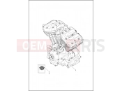 HARLEY-DAVIDSON SOFTAIL STANDARD  - FXST ENGINE ASSEMBLY - Milwaukee-eightâ¢ 107