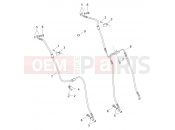Harley-Davidson 2020 SPORTSTER SPORTSTER SUPERLOW 1200T  - XL1200T BRAKE LINES, FRONT - NON-ABS