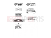 Harley-Davidson 2020 SPORTSTER SPORTSTER SUPERLOW 1200T  - XL1200T LABELS