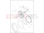 Harley-Davidson 2020 SPORTSTER SPORTSTER SUPERLOW 1200T  - XL1200T WHEELS, FRONT, LACED - XL1200C
