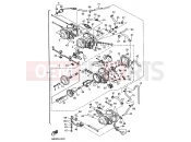 YAMAHA XJ 600 N Diversion Naked XJ600N (4KE1) 1994 CARBURETOR