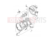 YAMAHA XJ 600 N Diversion Naked XJ600N (4KE1) 1994 HEADLIGHT