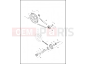 Harley-Davidson 2020 TRIKE TRIKE TRI GLIDE ULTRA  - FLHTCUTG BELT, CHAIN AND SPROCKETS