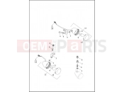HARLEY-DAVIDSON SOFTAIL BREAKOUT  - FXBR TURN SIGNALS, FRONT