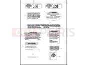Harley-Davidson 2019 TOURING TOURING ROAD KING CLASSIC  - FLHRC LABELS