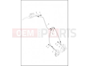 Harley-Davidson 2018 SOFTAIL SOFTAIL SLIM  - FLSL BRAKE LINES, FRONT, NON-ABS - FXFB, FXFBS