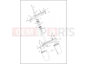 Harley-Davidson 2018 SOFTAIL SOFTAIL BREAKOUT 114  - FXBRS FORK BRACKETS, FRONT - FLFB, FLFBS