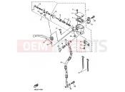 YAMAHA XJ 600 N Diversion Naked XJ600N (4KE2) 1994 CILINDRO MAESTRO DELANTERO