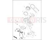 HARLEY-DAVIDSON DELUXE  - FLSTN INSTRUMENTS - FLSTF, FLSTFB, FLSTFBS AND FLSTN