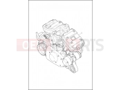 Harley-Davidson 2017 SPORTSTER 1200 CUSTOM  - XL1200C ENGINE ASSEMBLY
