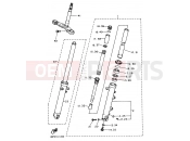 YAMAHA XJ 600 N Diversion Naked XJ600N (4KA1) 1994 FRONT FORK
