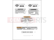 Harley-Davidson 2017 DYNA DYNA WIDE GLIDE 103  - FXDWG 103 LABELS