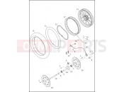 Harley-Davidson 2017 DYNA DYNA LOW RIDER  - FXDL WHEEL, FRONT, LACED