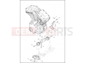 Harley-Davidson 2016 CVO/CUSTOM CVO STREET GLIDE  - FLHXSE ENGINE MOUNTS AND STABILIZER LINK