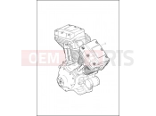 Harley-Davidson 2016 DYNA DYNA LOW RIDER S  - FXDLS ENGINE ASSEMBLY - TWIN CAM 103â¢ HIGH OUTPUT