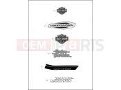 Harley-Davidson 2016 DYNA DYNA LOW RIDER S  - FXDLS FUEL TANK TRIM