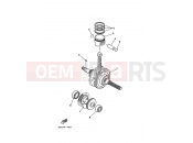 YAMAHA Beluga XC 125 XC125 BELUGA (3TE3) 1993 CRANKSHAFT & PISTON