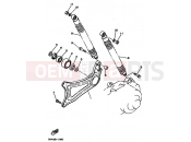 YAMAHA Beluga XC 125 XC125 BELUGA (3TE3) 1993 REAR ARM & SUSPENSION