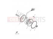 YAMAHA Beluga XC 125 XC125 BELUGA (3TE3) 1993 GENERATOR