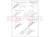 Harley-Davidson 2016 TOURING ULTRA LIMITED LOW  - FLHTKL LICENSE PLATE BRACKETS