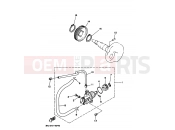 YAMAHA Jog 50 CY CY50H JOGPOCHE (3KJ7) 1993 Oil pump