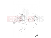 Harley-Davidson 2015 CVO/CUSTOM CVO SOFTAIL DELUXE  - FLSTNSE BRAKE LINE & MODULE, REAR, ABS
