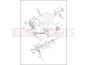 Harley-Davidson 2015 DYNA DYNA STREET BOB (H-D1)  - FXDBB 103 TRANSMISSION BEARINGS & COVERS