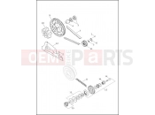 Harley-Davidson 2015 POLICE ELECTRA GLIDE STANDARD POLICE  - FLHTP BELT, CHAINS & SPROCKETS