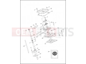Harley-Davidson 2015 POLICE ELECTRA GLIDE STANDARD POLICE  - FLHTP ROCKER ARM ASSEMBLY & PUSHRODS - TWIN CAM 103â¢