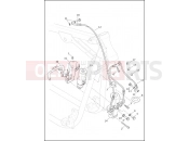 Harley-Davidson 2015 SOFTAIL FAT BOY  - FLSTF 103 BRAKE LINES, FRONT, ABS
