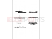 Harley-Davidson 2015 TOURING ROAD KING CLASSIC  - FLHRC FUEL TANK TRIM