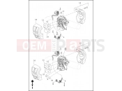 Harley-Davidson 2015 TOURING ULTRA CLASSIC LOW  - FLHTCUL SWITCHES, HANDLEBAR, RIGHT