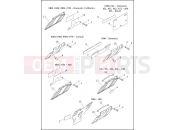 Harley-Davidson 2015 TOURING ULTRA LIMITED LOW  - FLHTKL LICENSE PLATE BRACKETS