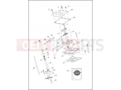 Harley-Davidson 2015 TOURING ROAD GLIDE  - FLTRX ROCKER ARM ASSEMBLY & PUSHRODS - TWIN CAM 103â¢