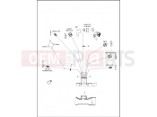 HARLEY-DAVIDSON FREEWHEELER  - FLRT WIRING HARNESS, MAIN - FLRT (3 OF 8)