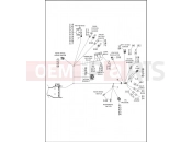 Harley-Davidson 2014 CVO/CUSTOM CVO LIMITED  - FLHTK 103 WIRING HARNESS, MAIN (7 OF 8)