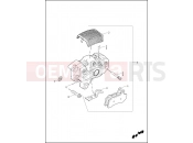 Harley-Davidson 2014 CVO/CUSTOM CVO LIMITED  - FLHTKSE BRAKE CALIPER, FRONT