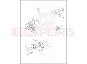 Harley-Davidson 2014 CVO/CUSTOM CVO LIMITED  - FLHTKSE TRANSMISSION BEARINGS & COVERS
