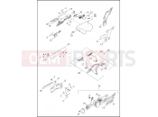 HARLEY-DAVIDSON DYNA SWITCHBACK  - FLD LICENSE PLATE BRACKETS - FXDB, FXDBP, FXDBB, FXDF, FXDC & FXDL