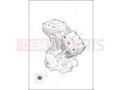 Harley-Davidson 2014 DYNA DYNA STREET BOB  - FXDB 103 ENGINE ASSEMBLY - TWIN CAM 103â¢