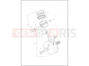 HARLEY-DAVIDSON DYNA SUPER GLIDE CUSTOM  - FXDC PISTONS & FLYWHEEL ASSEMBLY - TWIN CAM 103â¢
