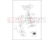 Harley-Davidson 2014 SOFTAIL FAT BOY LO  - FLSTFB ROCKER ARM ASSEMBLY & PUSHRODS - TWIN CAM 96â¢