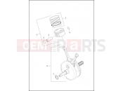 Harley-Davidson 2014 SOFTAIL SOFTAIL BREAKOUT  - FXSB 103 PISTONS & FLYWHEEL ASSEMBLY - TWIN CAM 103â¢