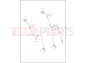 Harley-Davidson 2014 SPORTSTER SEVENTY-TWO  - XL1200V BRAKE LINES, FRONT - NON-ABS
