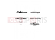 Harley-Davidson 2014 TOURING STREET GLIDE  - FLHX FUEL TANK TRIM