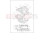 HARLEY-DAVIDSON VRSCDX NIGHT ROD SPECIAL  - VRSCDX CRANKCASE, UPPER & LOWER